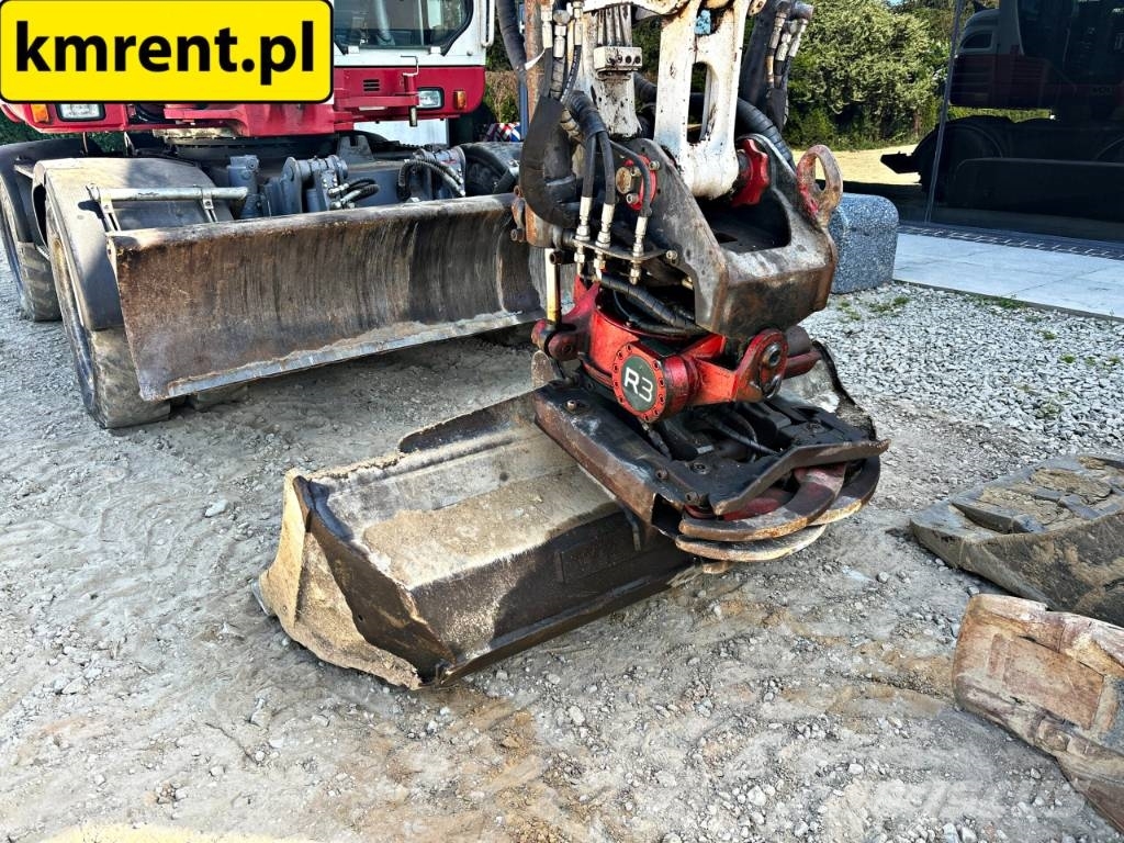 Takeuchi TB 295W KOPARKA KOŁOWA Lastik tekerli ekskavatörler