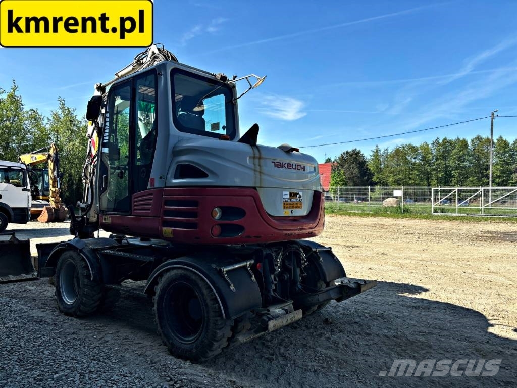 Takeuchi TB 295W KOPARKA KOŁOWA Lastik tekerli ekskavatörler