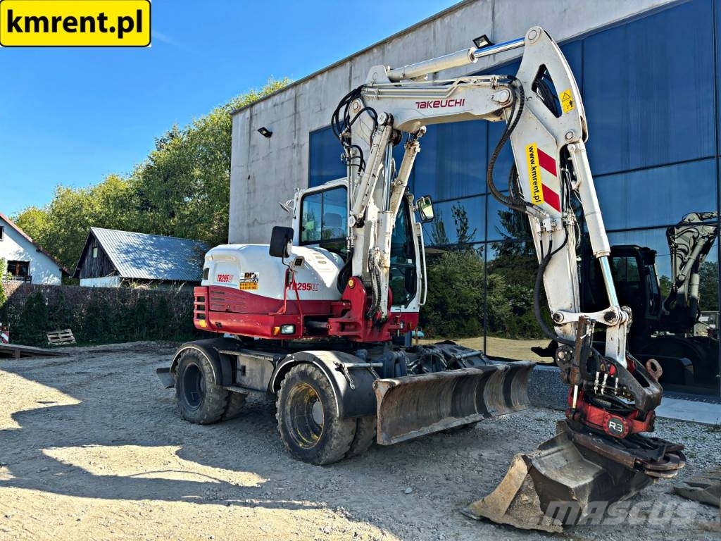 Takeuchi TB 295W KOPARKA KOŁOWA Lastik tekerli ekskavatörler