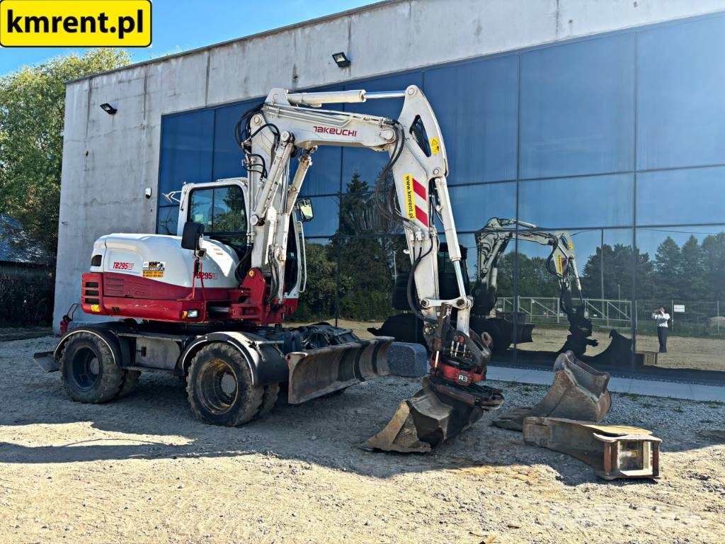 Takeuchi TB 295W KOPARKA KOŁOWA Lastik tekerli ekskavatörler