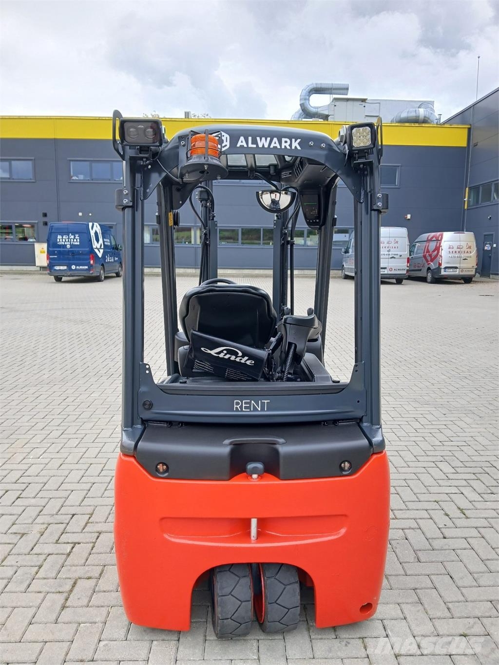 Linde E20L شاحنات ذات رافعات شوكية تعمل بالكهرباء