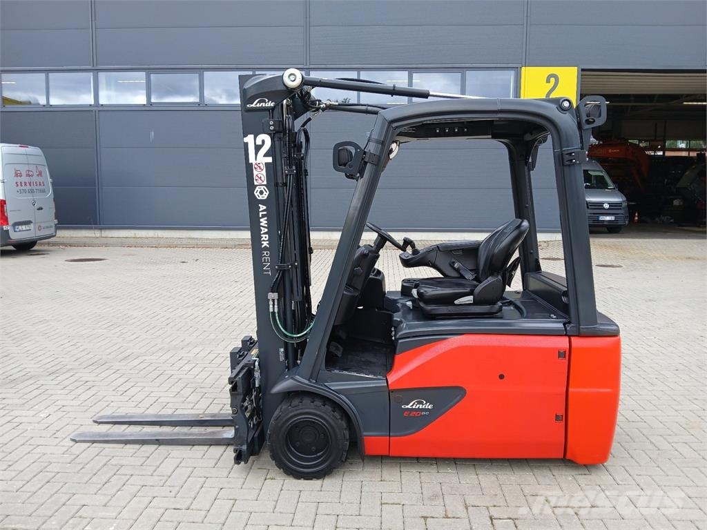 Linde E20L شاحنات ذات رافعات شوكية تعمل بالكهرباء