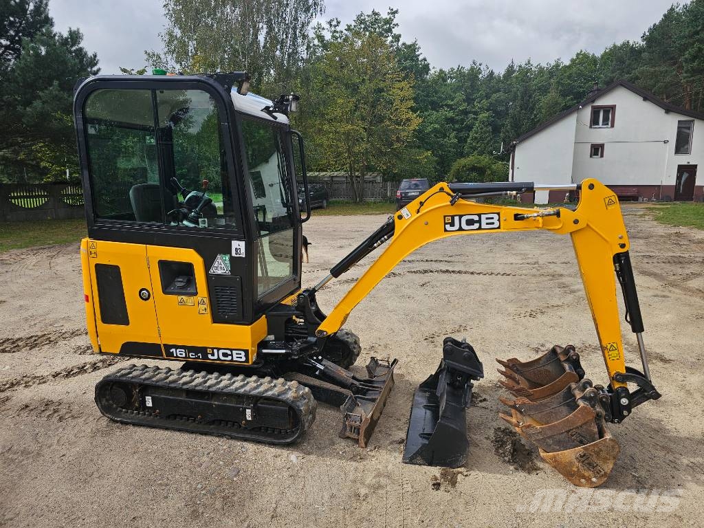JCB 16C-1, like jcb 8018, kubota kx19, cat 301.8 Minigravemaskiner