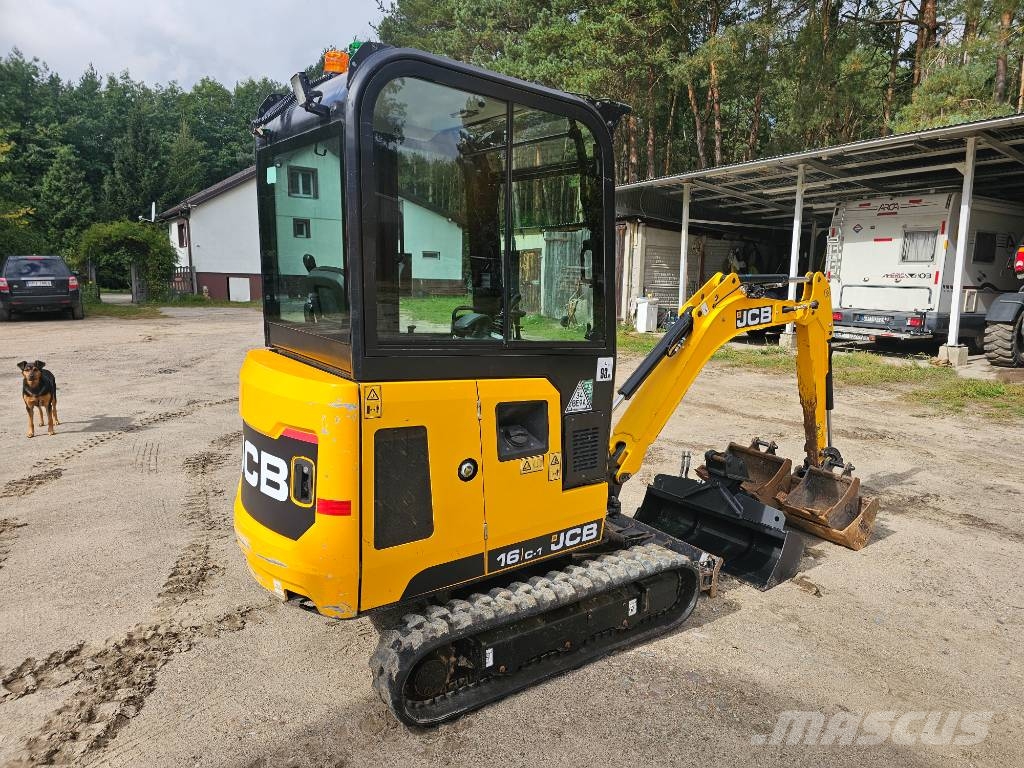 JCB 16C-1, like jcb 8018, kubota kx19, cat 301.8 Minigravemaskiner