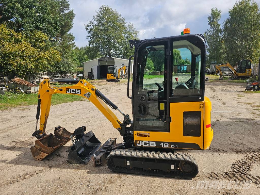 JCB 16C-1, like jcb 8018, kubota kx19, cat 301.8 Minigravemaskiner