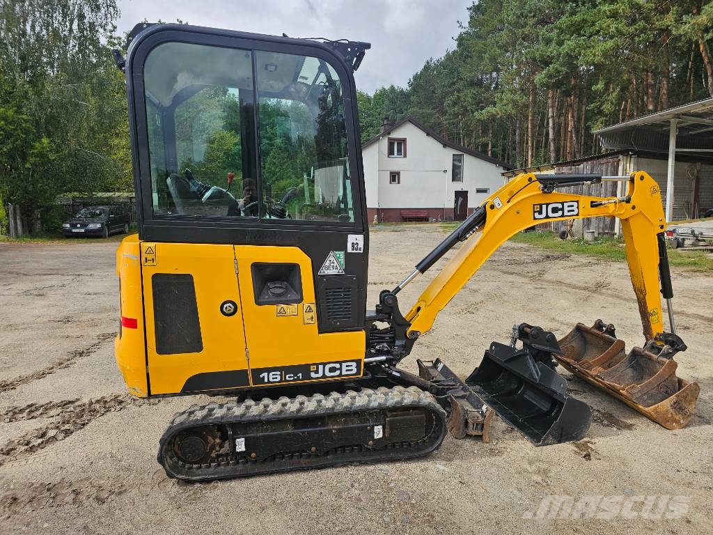 JCB 16C-1, like jcb 8018, kubota kx19, cat 301.8 Minigravemaskiner