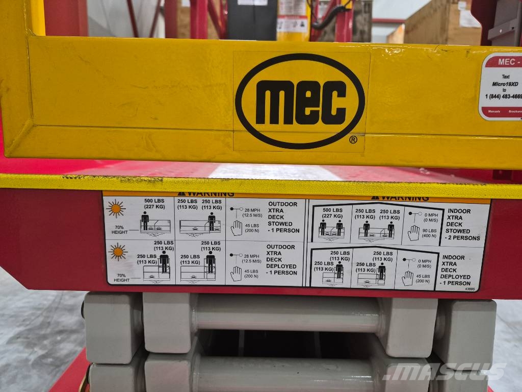 MEC MME Micro19-XD رافعات مقصية الشكل