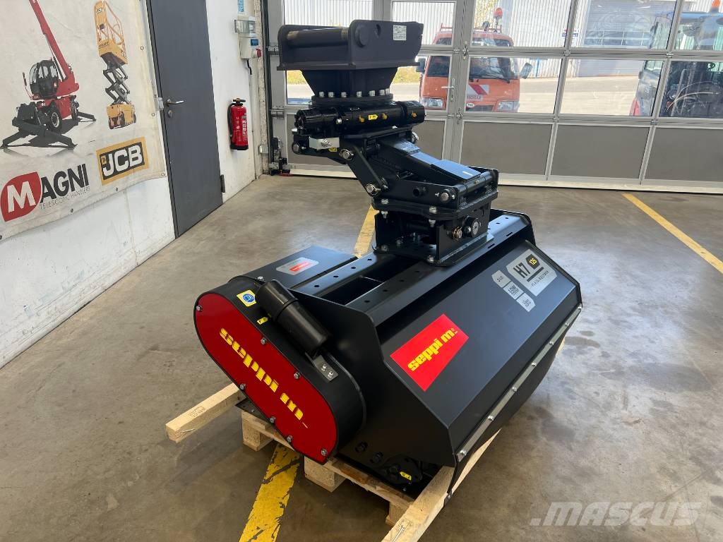 Seppi M. H7 125 Schlegelmulcher Drehkranz / flottierend  Hasat makineleri