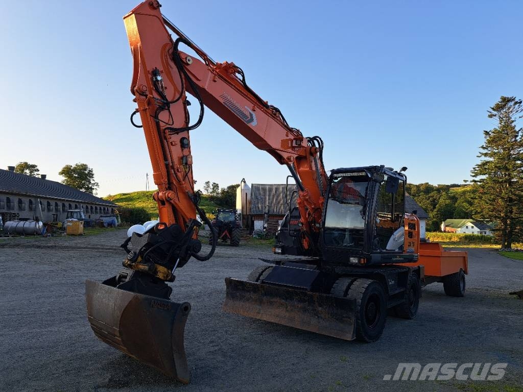 Hitachi ZX145WT-6 حفارات بعجل