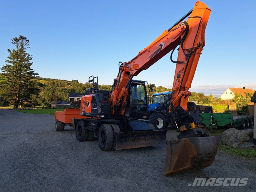 Hitachi ZX145WT-6 حفارات بعجل