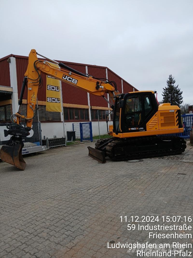 JCB 150X TAB+SCHILD Bageri guseničari