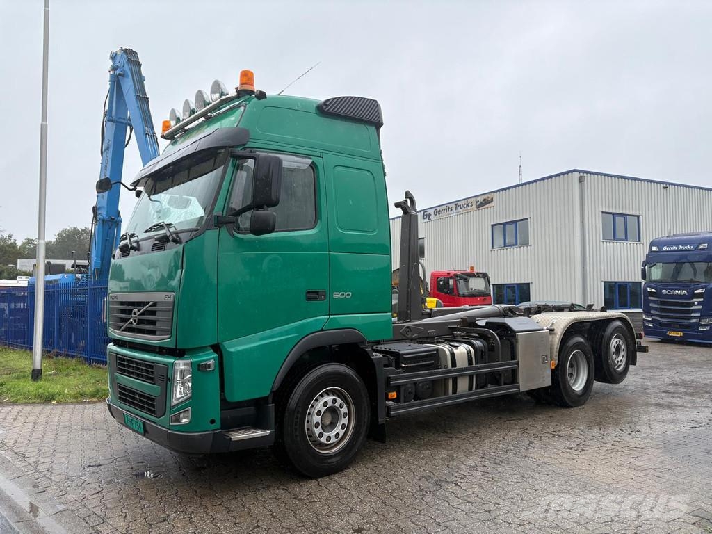 Volvo FH 500 (20T Hooklift - 2010 - 515000 KM - Euro 5) Hook lift trucks