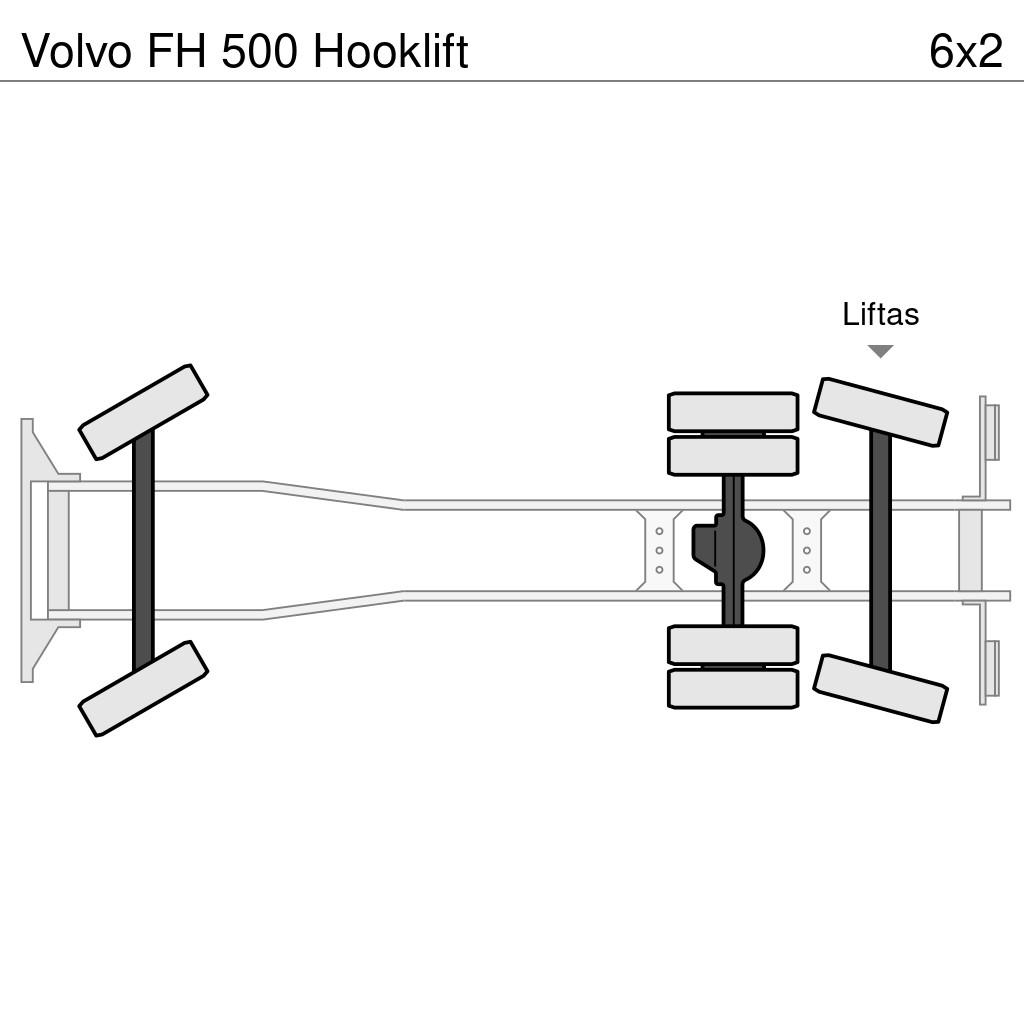 Volvo FH 500 Hooklift Kotalni prekucni tovornjaki