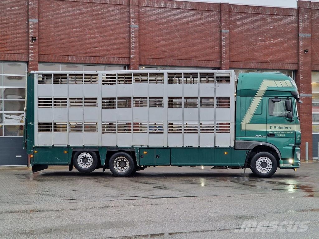 DAF XF 440 SuperSpaceCab 6x2*4 - Cuppers 1-2-3 deck Li Kamioni za transport stoke