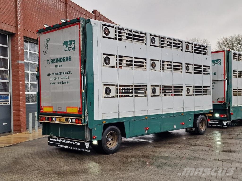 DAF XF 440 SuperSpaceCab 6x2*4 - Cuppers 1-2-3 deck Li Kamioni za transport stoke