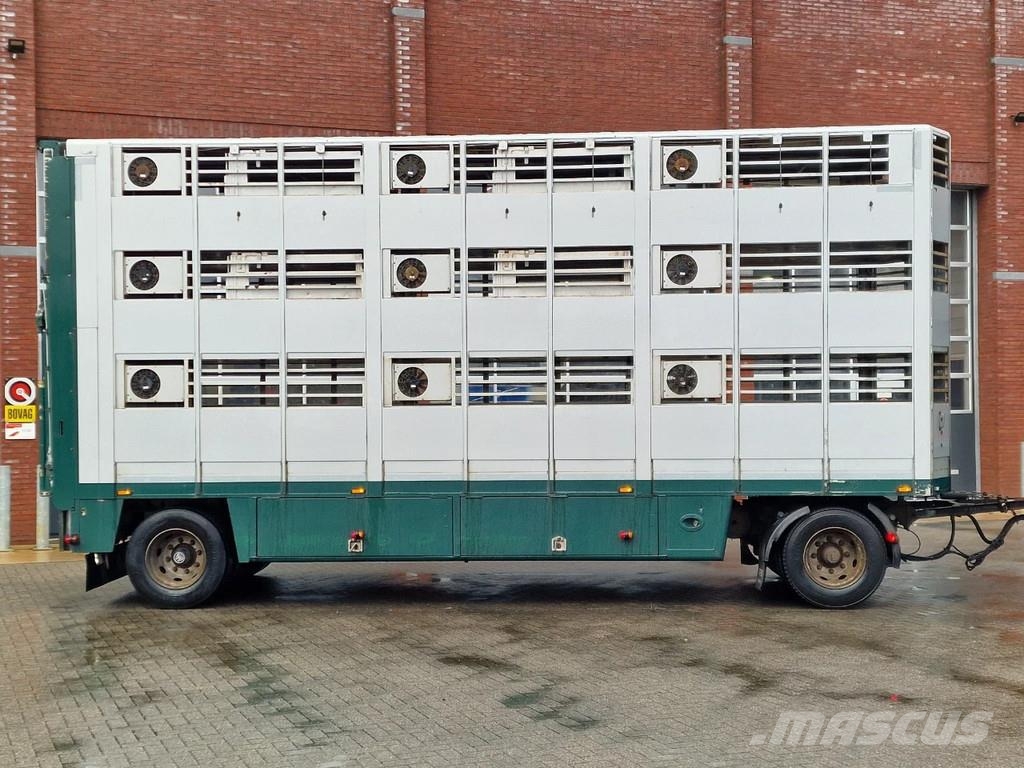 DAF XF 440 SuperSpaceCab 6x2*4 - Cuppers 1-2-3 deck Li Kamioni za transport stoke