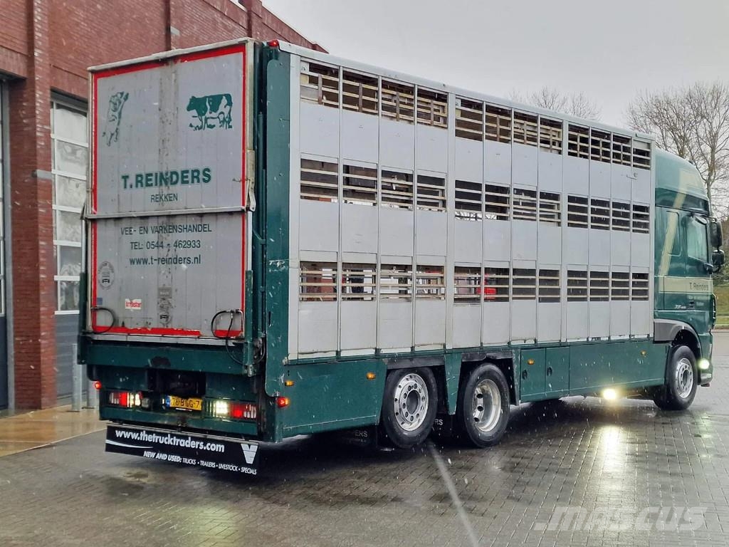 DAF XF 440 SuperSpaceCab 6x2*4 - Cuppers 1-2-3 deck Li Kamioni za transport stoke