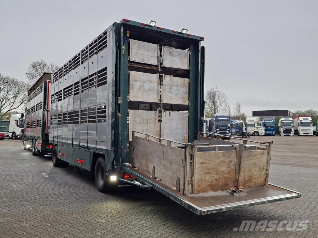 DAF XF 440 SuperSpaceCab 6x2*4 - Cuppers 1-2-3 deck Li Kamioni za transport stoke