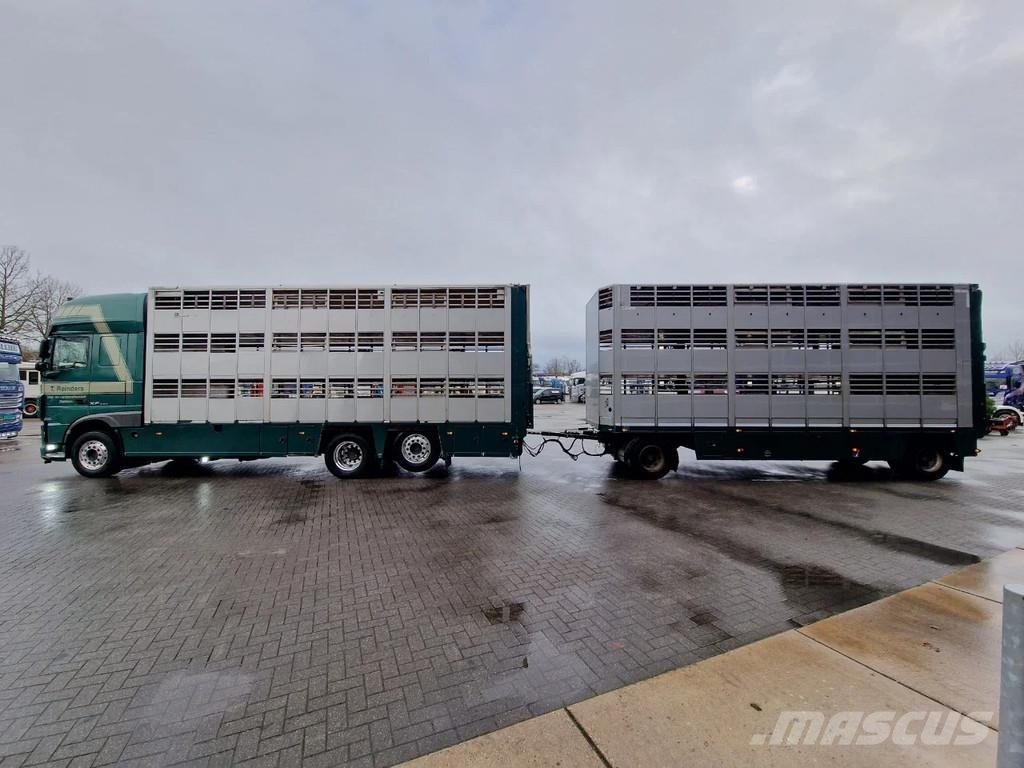 DAF XF 440 SuperSpaceCab 6x2*4 - Cuppers 1-2-3 deck Li Kamioni za transport stoke