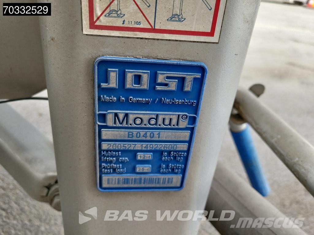 Spitzer SFS 2x Liftachse 39m3 Cement Ημιρυμούλκες βυτίων