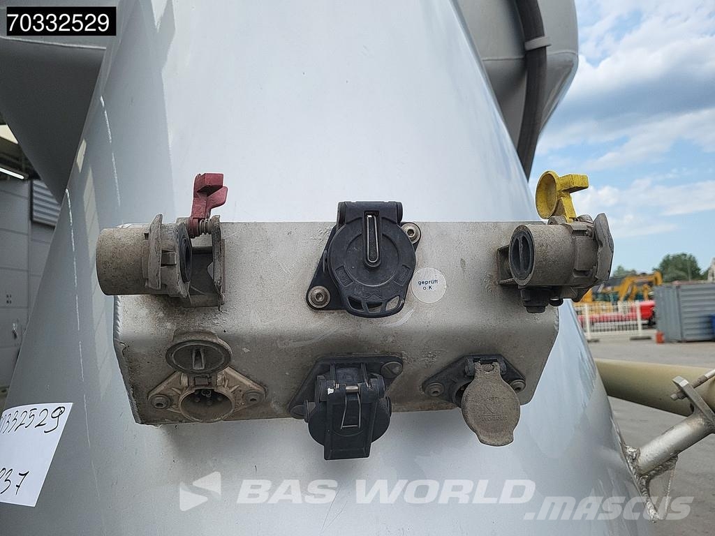 Spitzer SFS 2x Liftachse 39m3 Cement Ημιρυμούλκες βυτίων