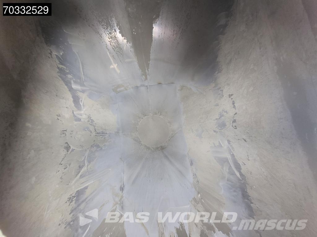 Spitzer SFS 2x Liftachse 39m3 Cement Ημιρυμούλκες βυτίων