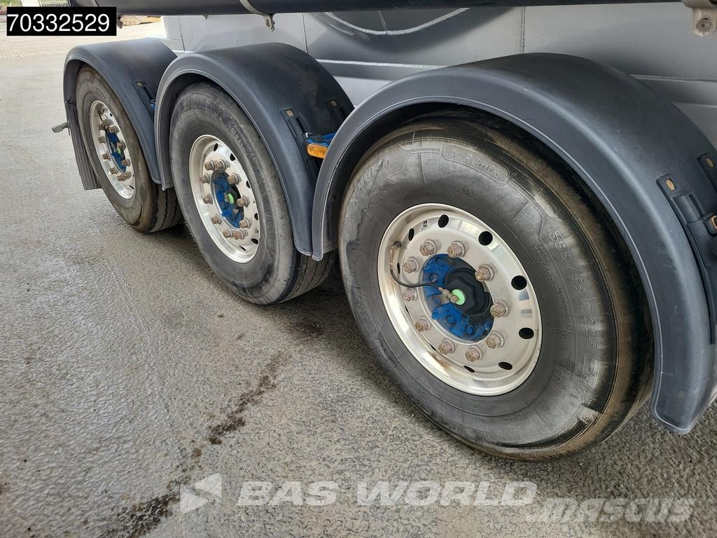 Spitzer SFS 2x Liftachse 39m3 Cement Ημιρυμούλκες βυτίων