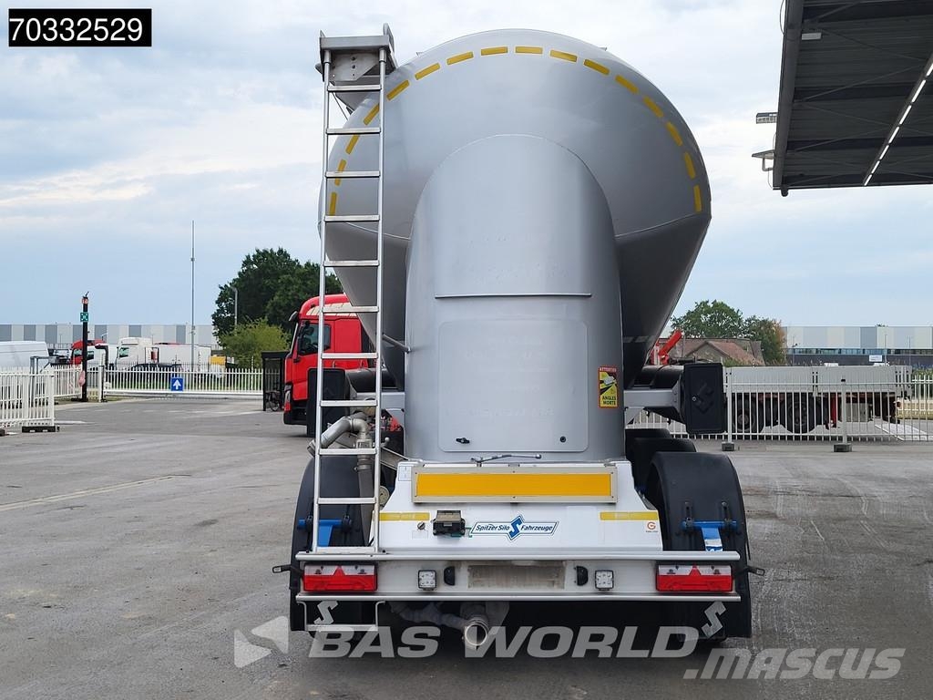Spitzer SFS 2x Liftachse 39m3 Cement Tankopleggers