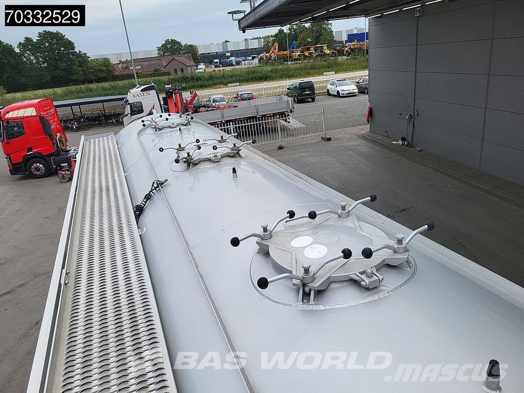 Spitzer SFS 2x Liftachse 39m3 Cement Ημιρυμούλκες βυτίων