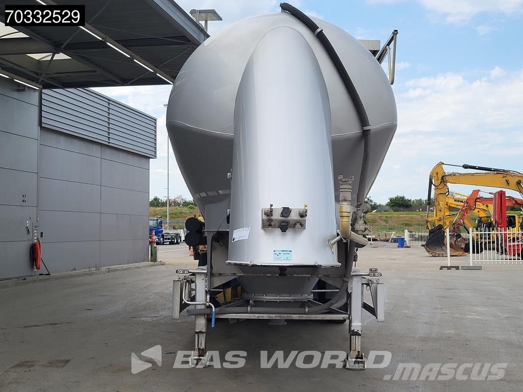 Spitzer SFS 2x Liftachse 39m3 Cement Ημιρυμούλκες βυτίων