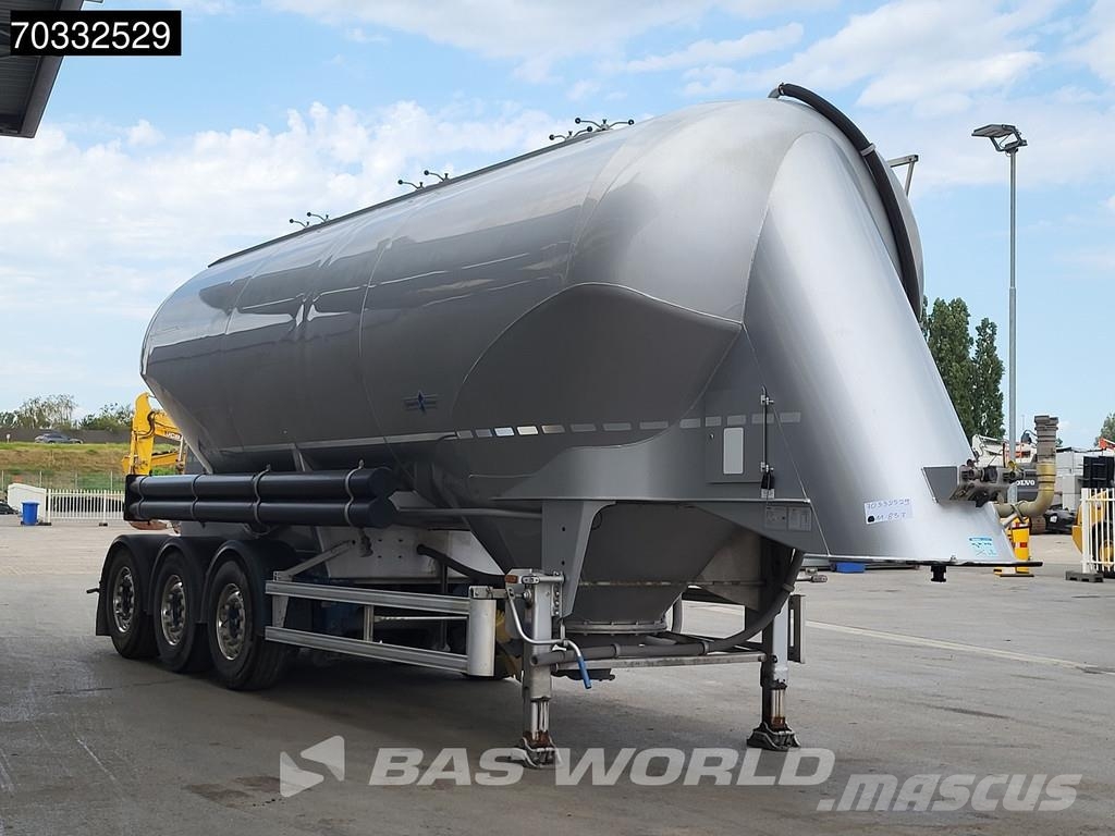Spitzer SFS 2x Liftachse 39m3 Cement Ημιρυμούλκες βυτίων