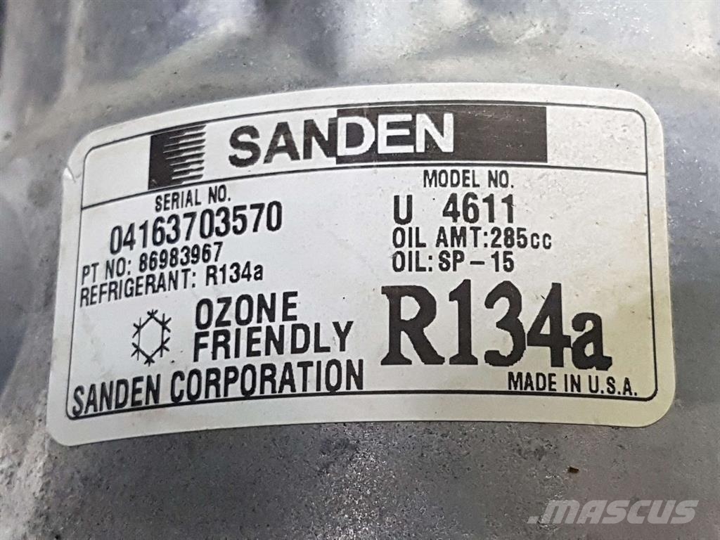 CASE 621D-Sanden U4611-Compressor/Kompressor/Aircopomp Motorer