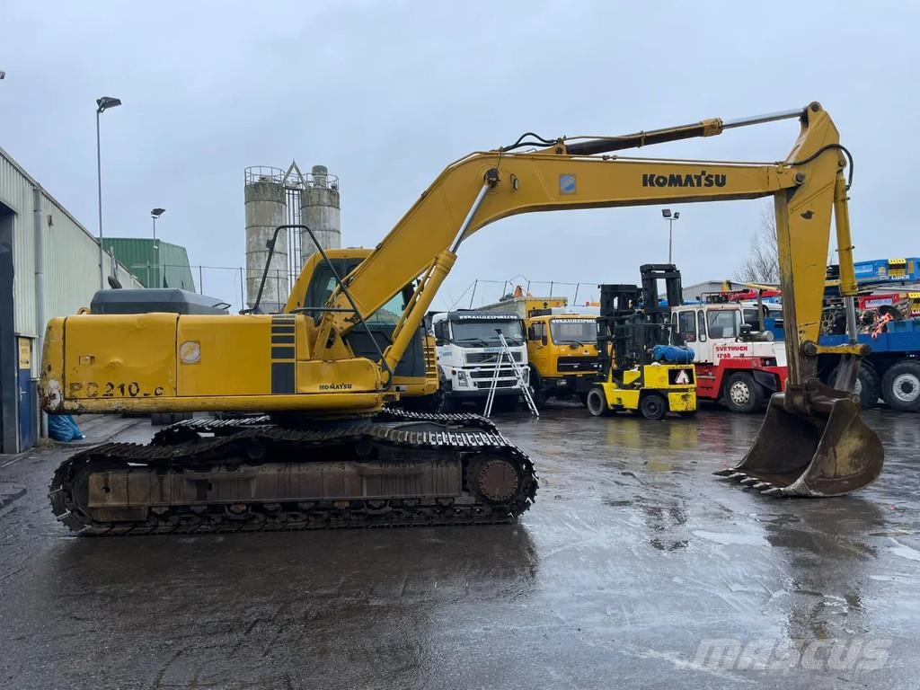 Komatsu PC210 LC-6K Track Excavator CE Bucket with Teeth G Εκσκαφείς με ερπύστριες