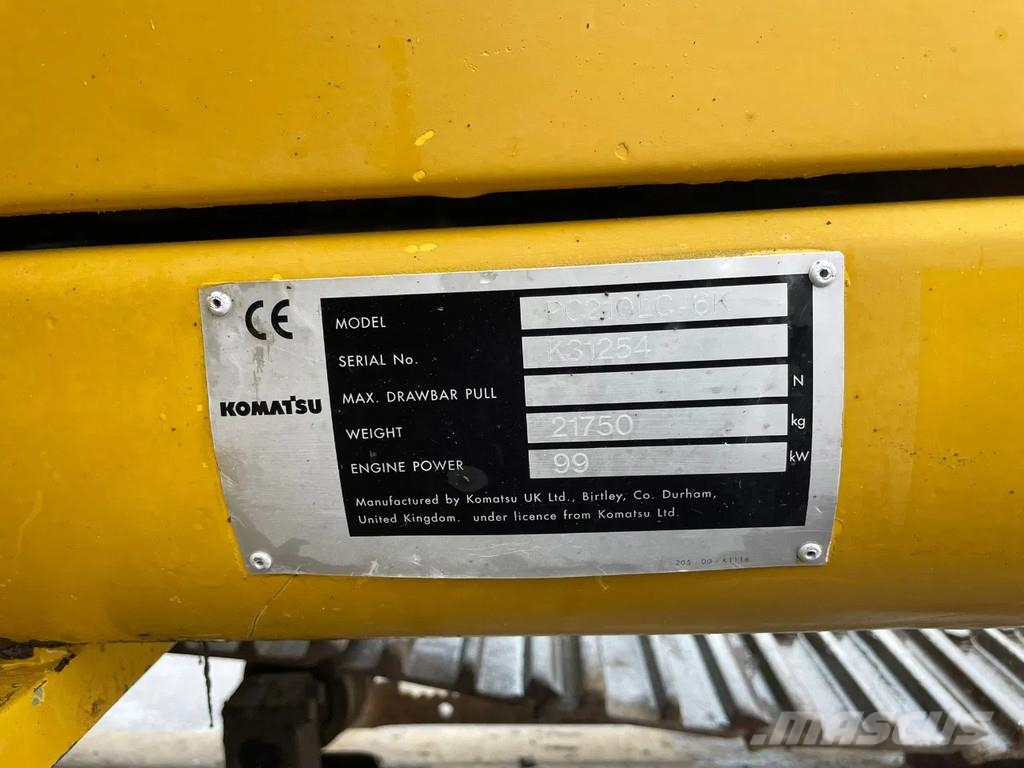 Komatsu PC210 LC-6K Track Excavator CE Bucket with Teeth G Εκσκαφείς με ερπύστριες
