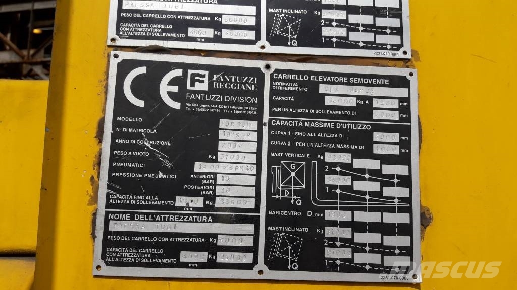 Fantuzzi FDC 400 Dizelski viljuškari