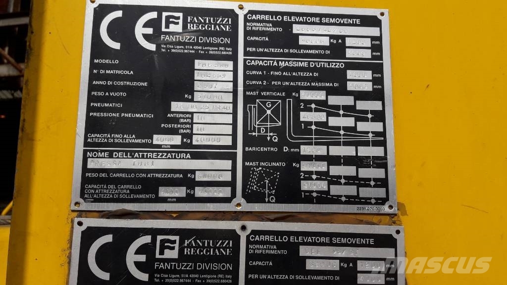 Fantuzzi FDC 400 Dizelski viljuškari