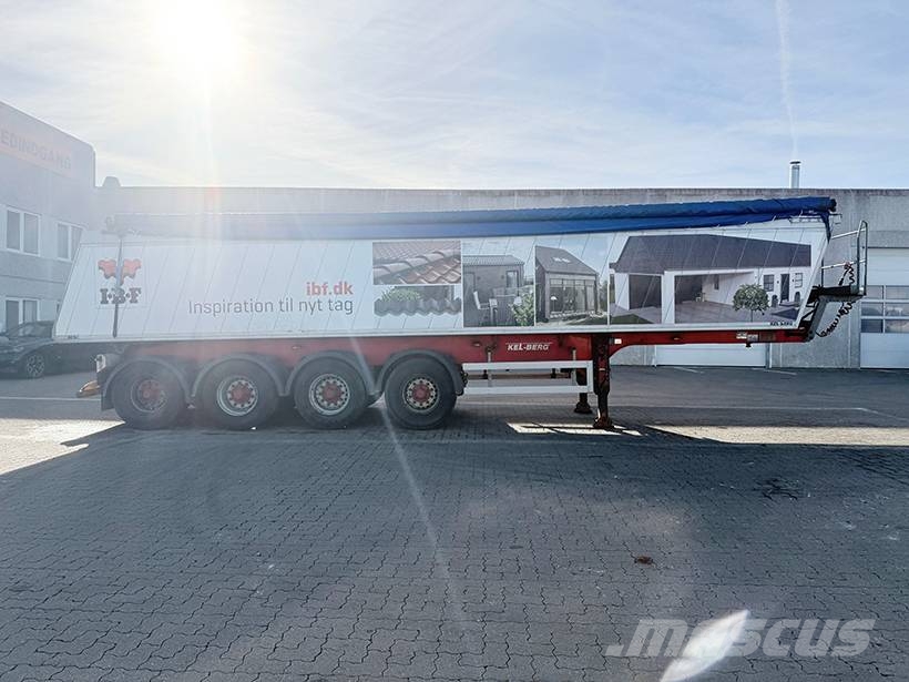 Kel-Berg Tipper / Kippauflieger 37 m3 Tipper semi-trailers
