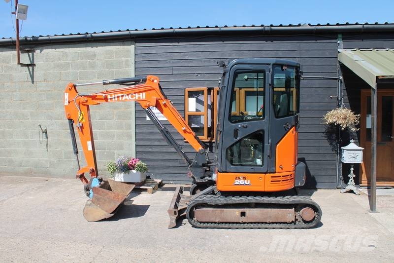 Hitachi Zaxis 26 U Εκσκαφάκι (διαβολάκι) < 7t