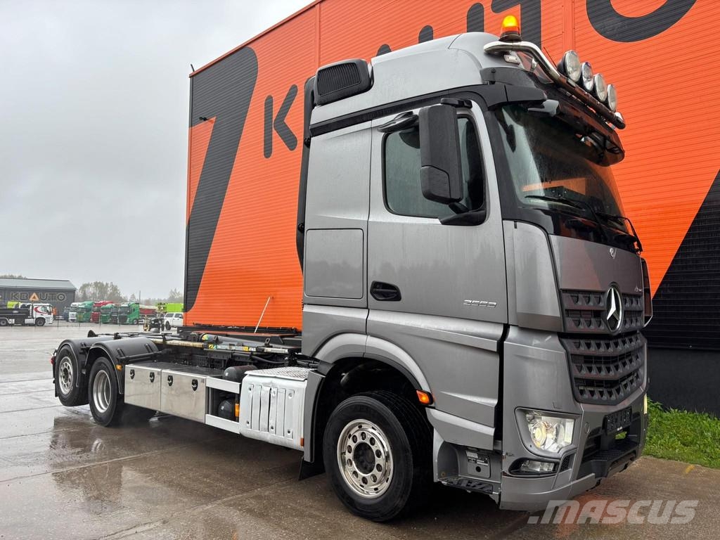 Mercedes-Benz Arocs 2553 6x2*4 JOAB L 20 ton / L=5950 mm Φορτηγά ανατροπή με γάντζο