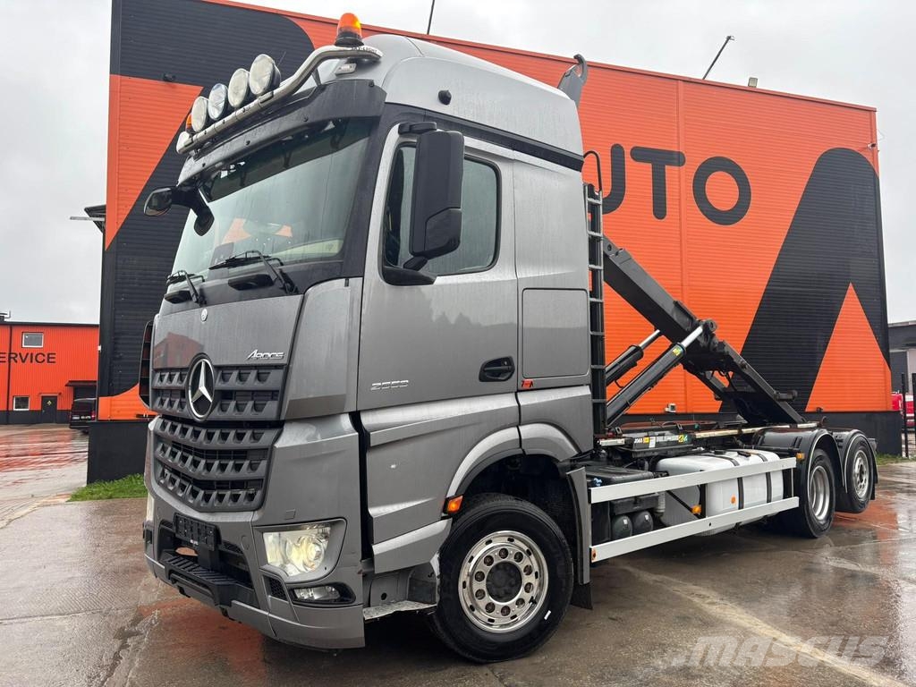 Mercedes-Benz Arocs 2553 6x2*4 JOAB L 20 ton / L=5950 mm Φορτηγά ανατροπή με γάντζο