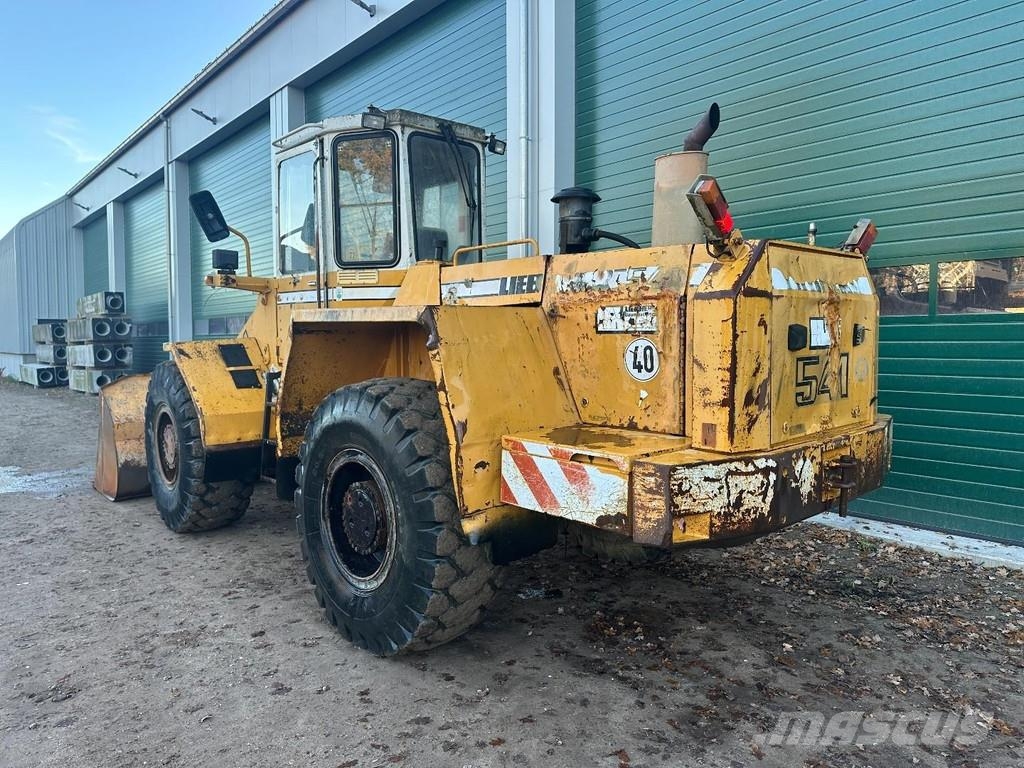 Liebherr L541 Included spare wheels Iekrāvēji uz riteņiem