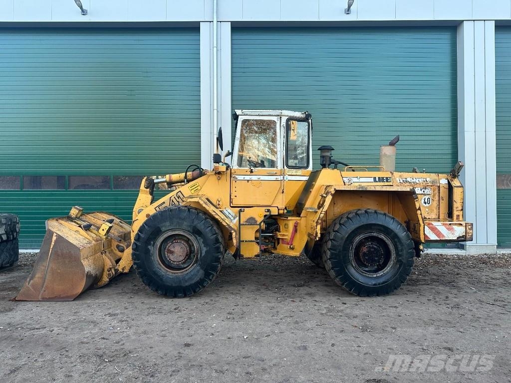 Liebherr L541 Included spare wheels  휠로우더