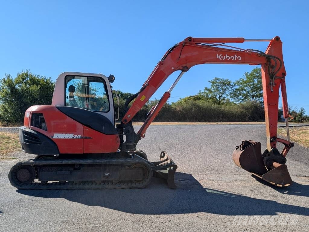 Kubota KX 080-3 A Midigrävmaskiner 7t - 12t