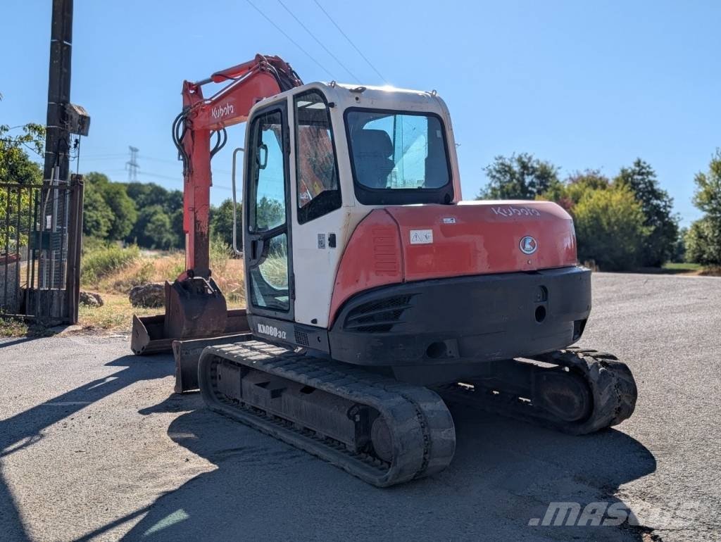 Kubota KX 080-3 A Midigrävmaskiner 7t - 12t