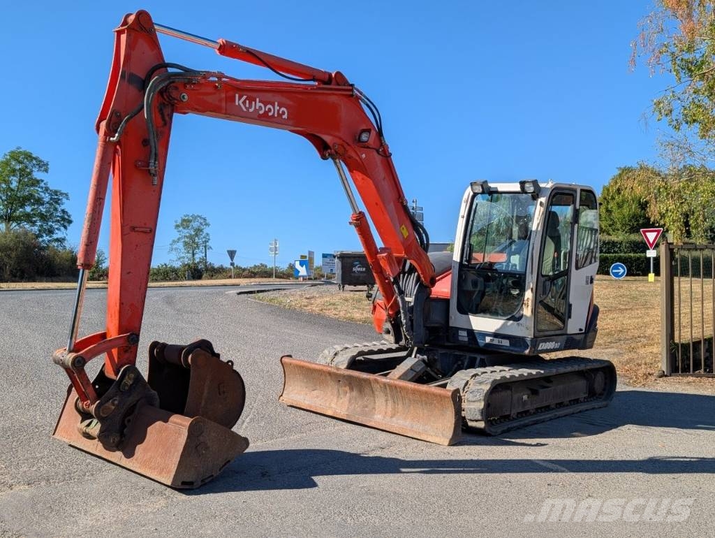 Kubota KX 080-3 A Midigrävmaskiner 7t - 12t