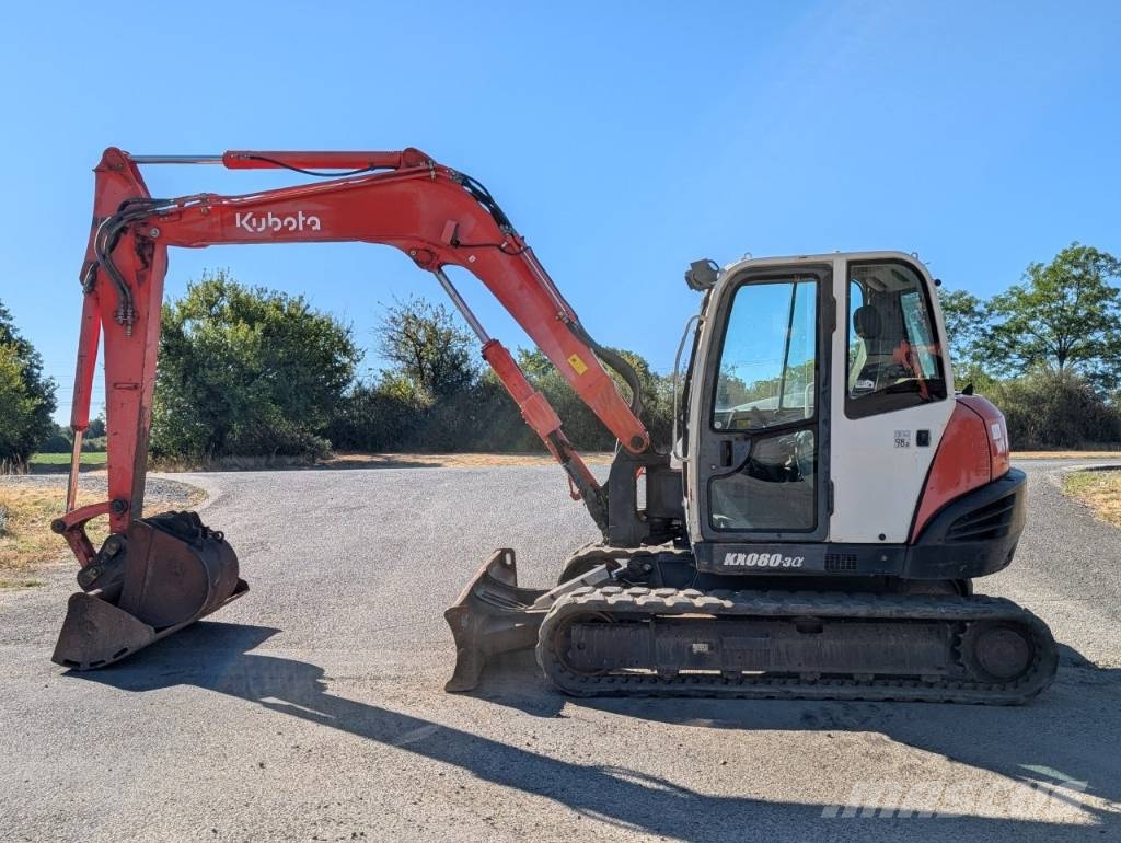Kubota KX 080-3 A Midigrävmaskiner 7t - 12t