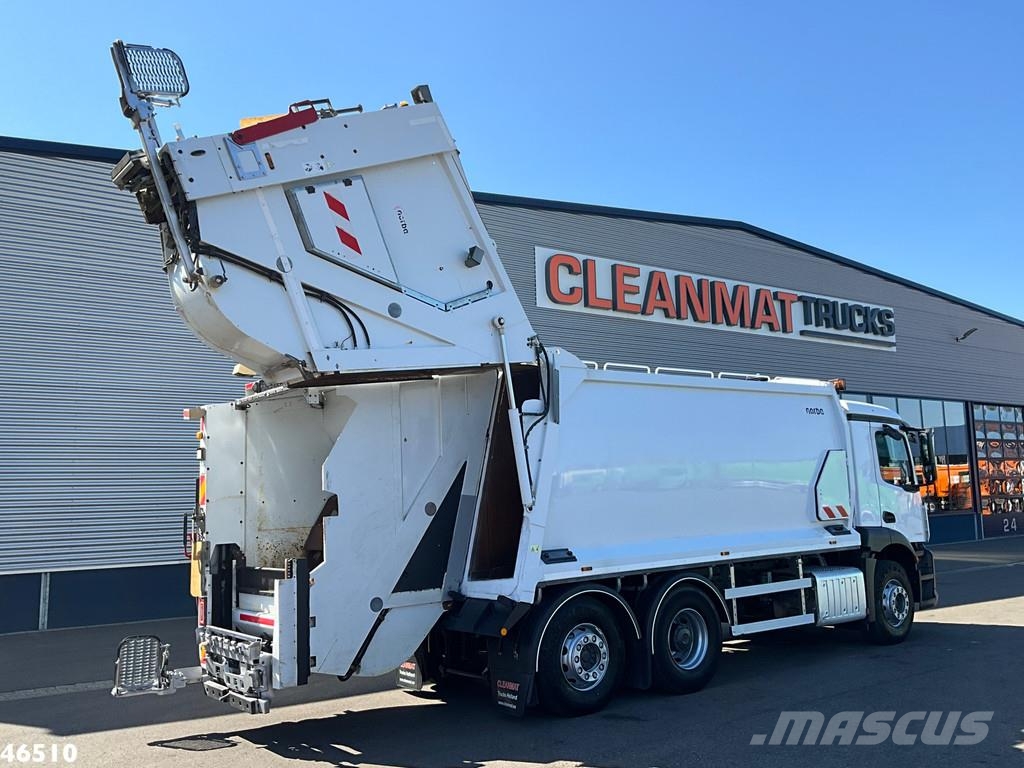 Mercedes-Benz Antos 2533 Euro 6 Norba MF 300 22m³ 2 compartiment Camiones de basura