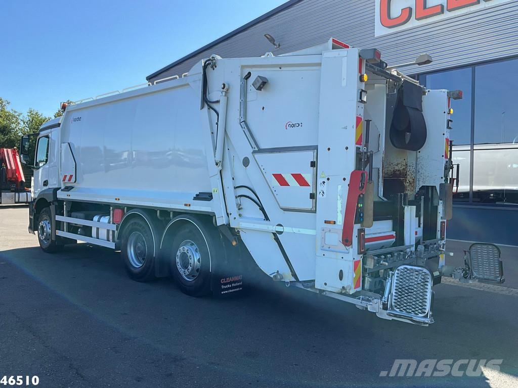 Mercedes-Benz Antos 2533 Euro 6 Norba MF 300 22m³ 2 compartiment Camiones de basura