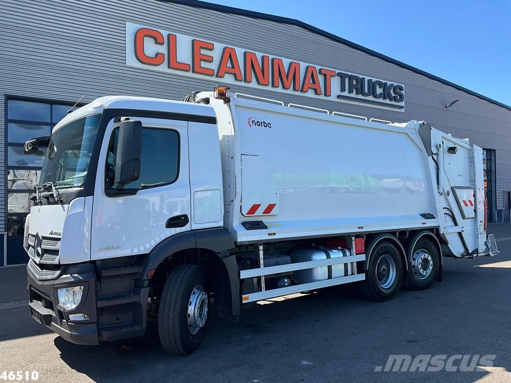 Mercedes-Benz Antos 2533 Euro 6 Norba MF 300 22m³ 2 compartiment Camiones de basura