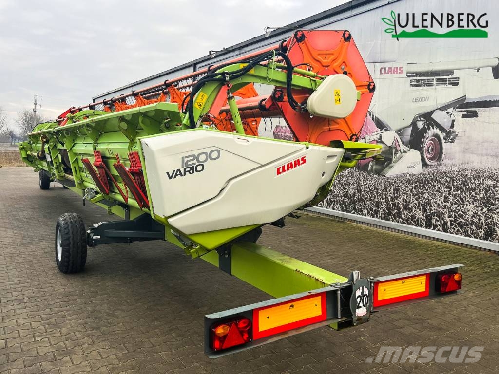 CLAAS Vario 1200 Testate per mietitrebbie